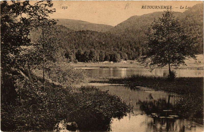 Carte postale ancienne Retournemer Le Lac