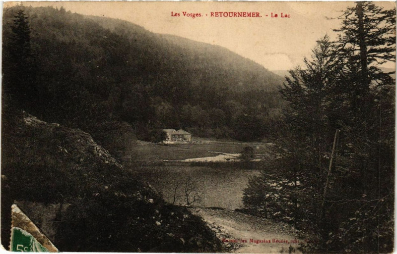 Carte postale ancienne Retournemer Le Lac