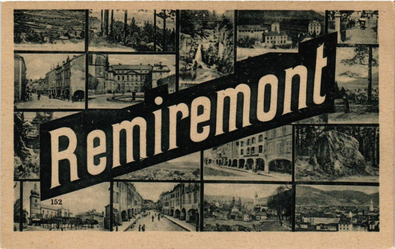 Carte postale ancienne Remiremont à Remiremont
