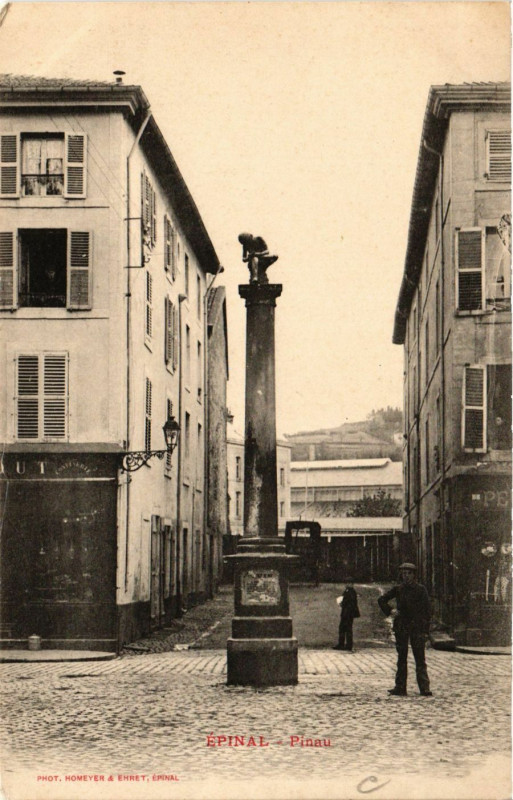 Carte postale ancienne Epinal Pinau à Épinal