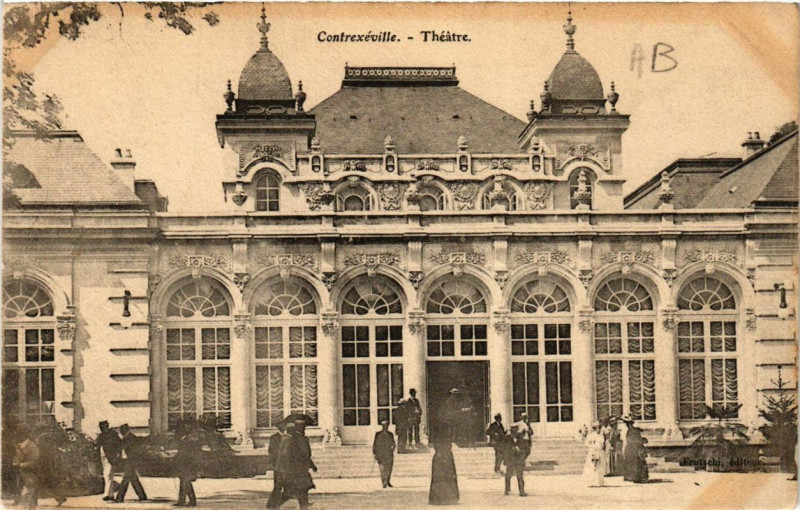 Carte postale ancienne Contrexeville Theatre à Contrexéville