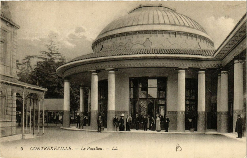 Carte postale ancienne Contrexeville Le Pavillon à Contrexéville