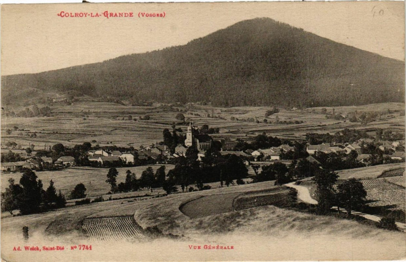 Carte postale ancienne Colroy-la-Grande vue générale à Grand