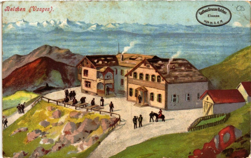 Carte postale ancienne Belchen