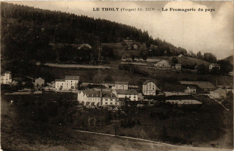 Carte postale ancienne Le Tholy - La Fromagerie du pays au Tholy