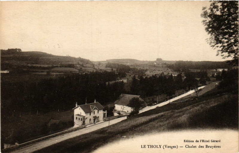 Carte postale ancienne Le Tholy - Chalet des Bruyeres au Tholy