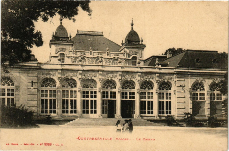 Carte postale ancienne Contrexeville - Le Casino à Contrexéville