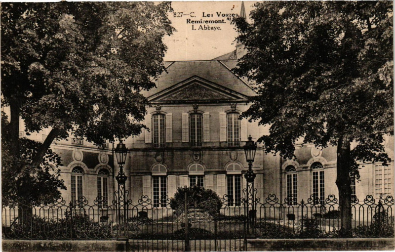 Carte postale ancienne Les Vosges - L'Abbaye
