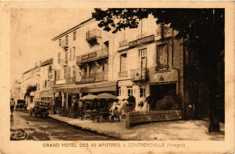 Carte postale ancienne Contrexeville - Grand Hotel à Contrexéville