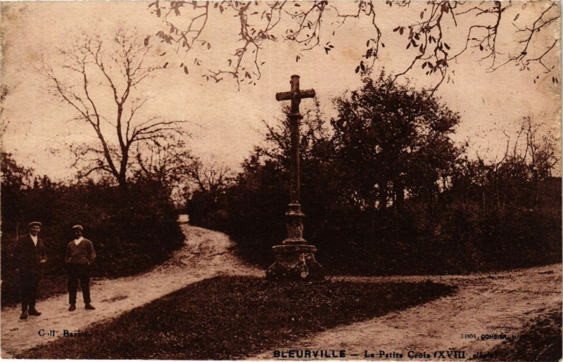 Carte postale ancienne Bleurville - Le Petits Crois à Bleurville