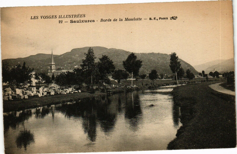 Carte postale ancienne Saulxures-Bords de la Moselotte