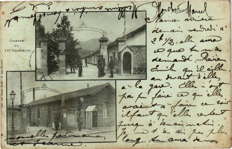 Carte postale ancienne Saint-Die