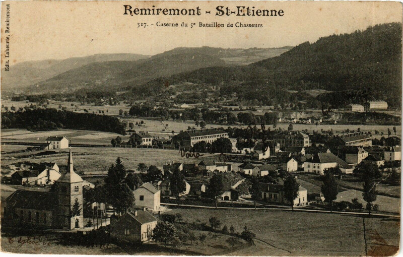 Carte postale ancienne Remiremont -Saint-Etienne à Remiremont