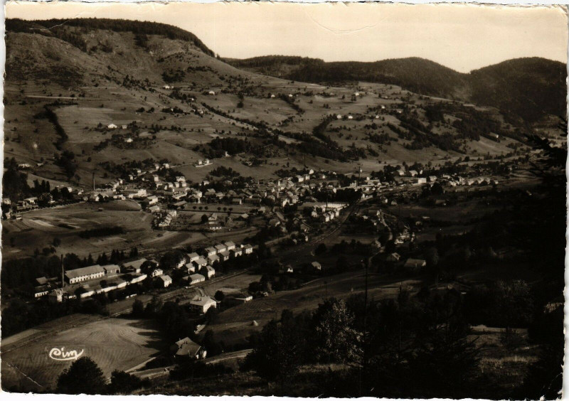 Carte postale ancienne Bussang Vue générale à Bussang