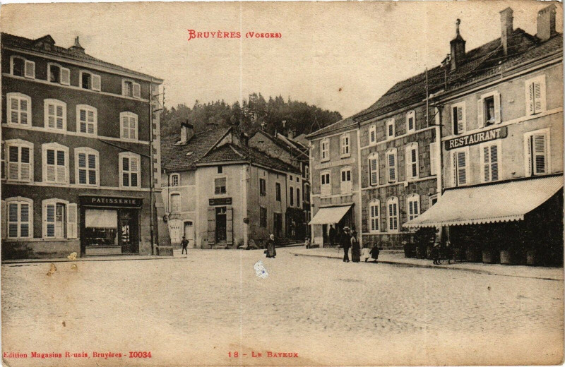 Carte postale ancienne Bruyeres-Le Bayeux à Bruyères