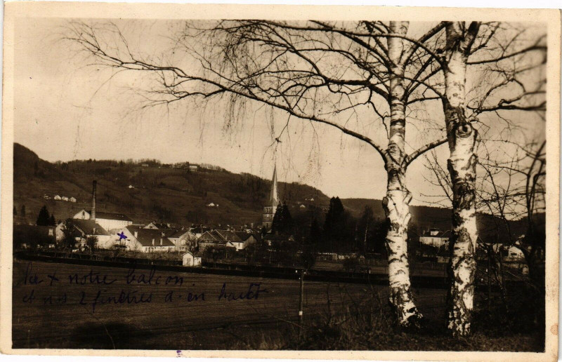 Carte postale ancienne C. Val-d'Ajol - Vue générale