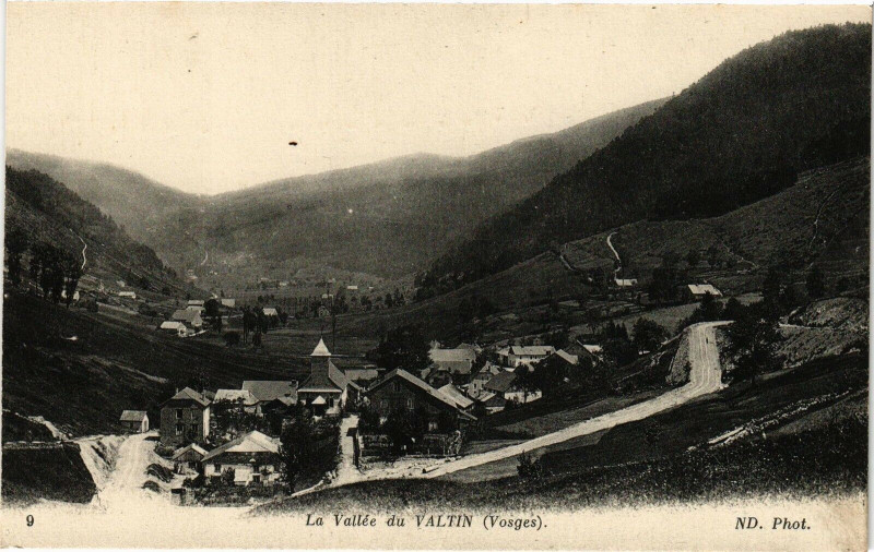 Carte postale ancienne La Vallée du Valtin