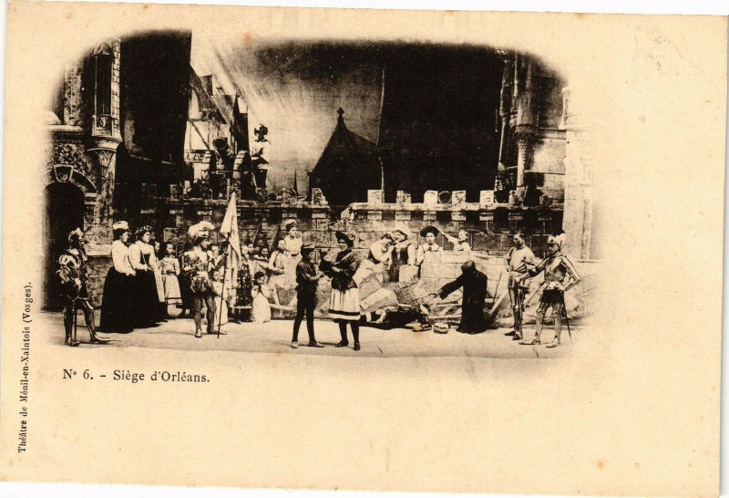 Carte postale ancienne Siége d'Orléans