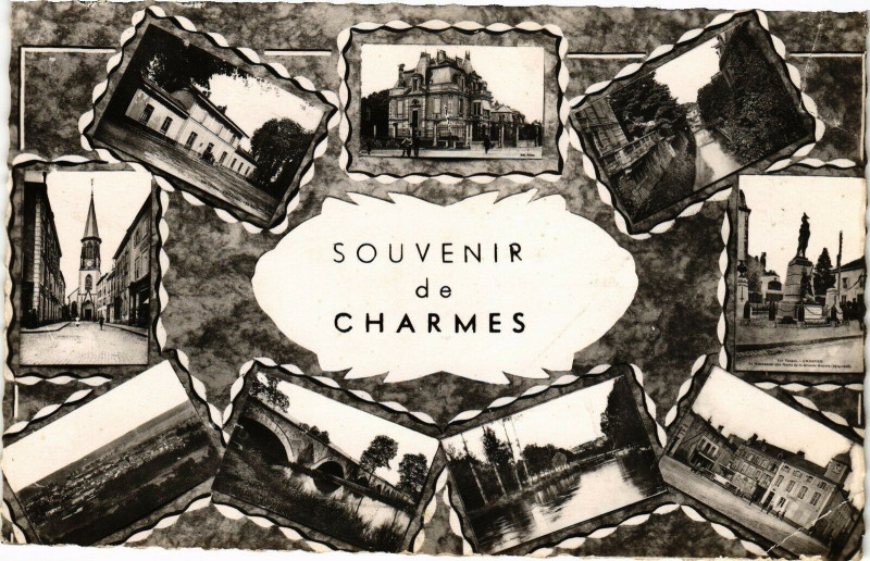 Carte postale ancienne Souvenir de Charmes à Charmes