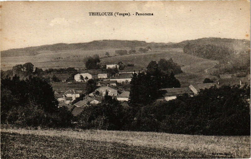 Carte postale ancienne Thieoluze - Panorama