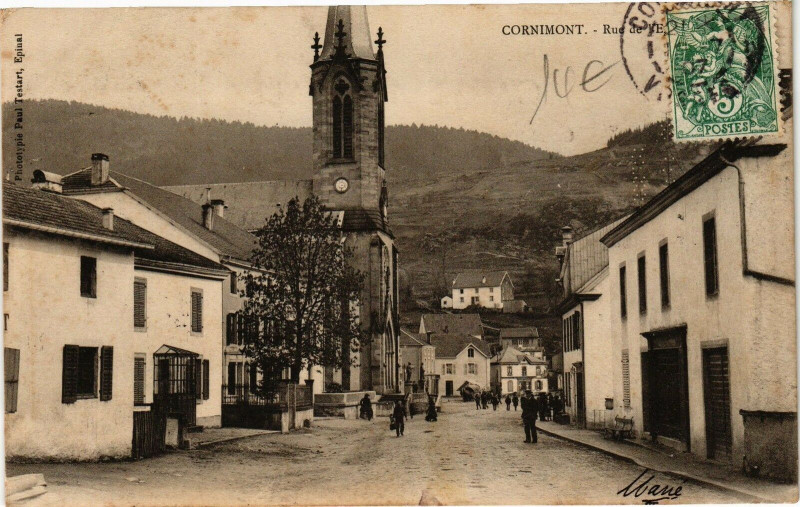 Carte postale ancienne Cornimont à Cornimont
