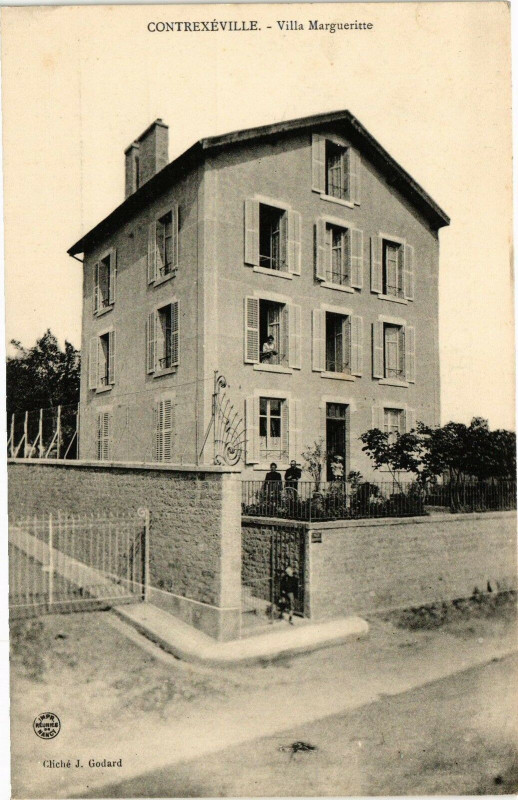 Carte postale ancienne Contrexeville - Villa Margueritte à Contrexéville