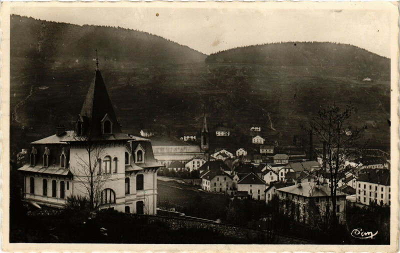 Carte postale ancienne Cornimont - Le Chateau à Cornimont