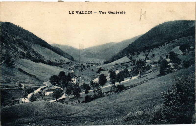 Carte postale ancienne Le Valtin - Vue Générale au Valtin