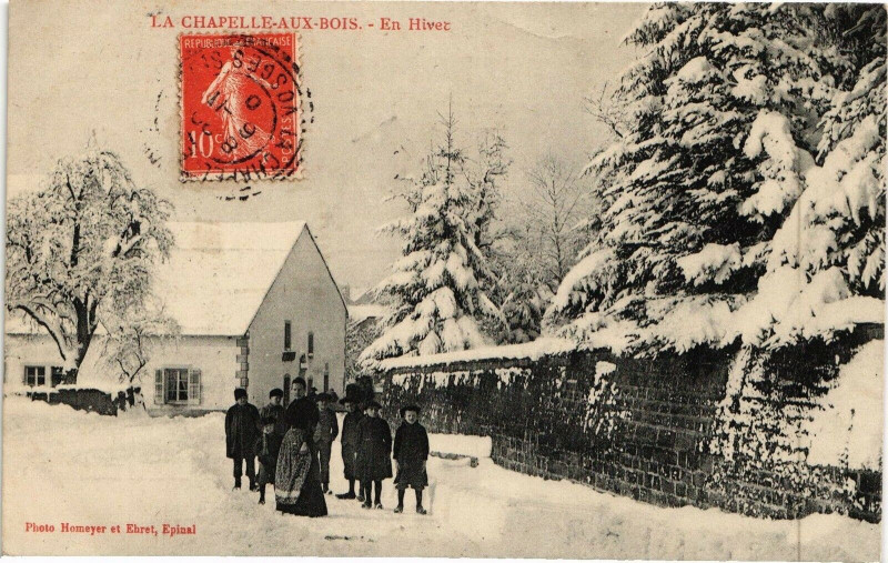 Carte postale ancienne Guerre 1914-1915 - Les Vandales ont passé 1...La Neuville-les..