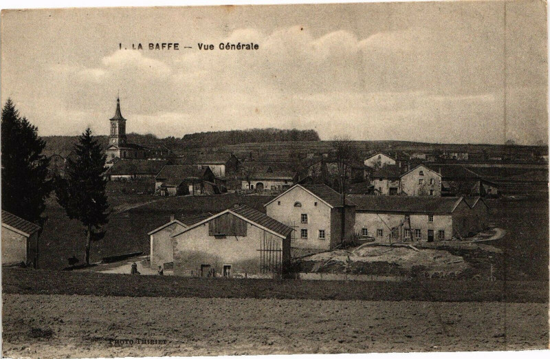 Carte postale ancienne La Baffe - Vue Générale à La Baffe