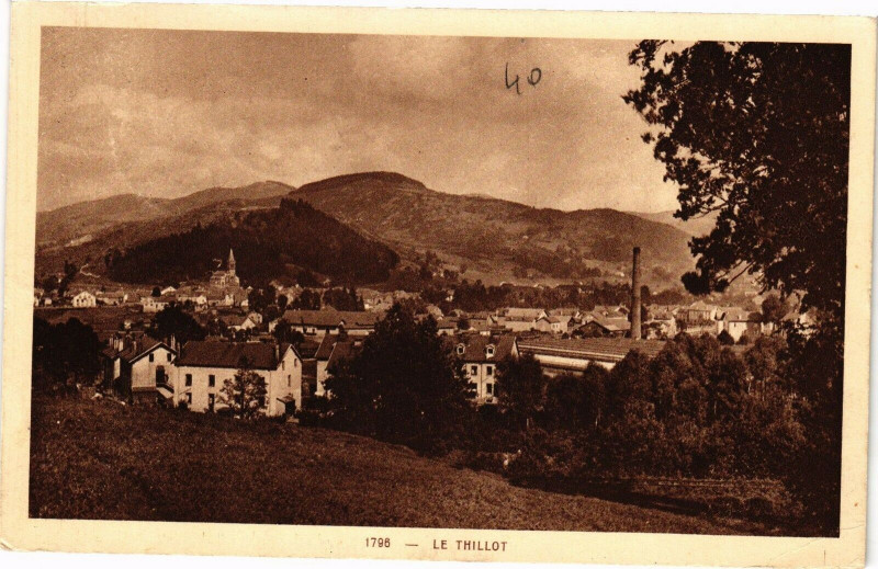 Carte postale ancienne Le Thillot au Thillot