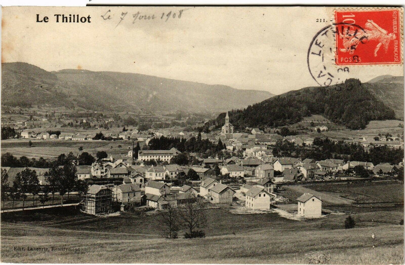 Carte postale ancienne Le Thillot au Thillot