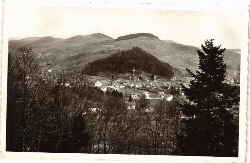 Carte postale ancienne Le Thillot Le Thillot dans son nid au Thillot
