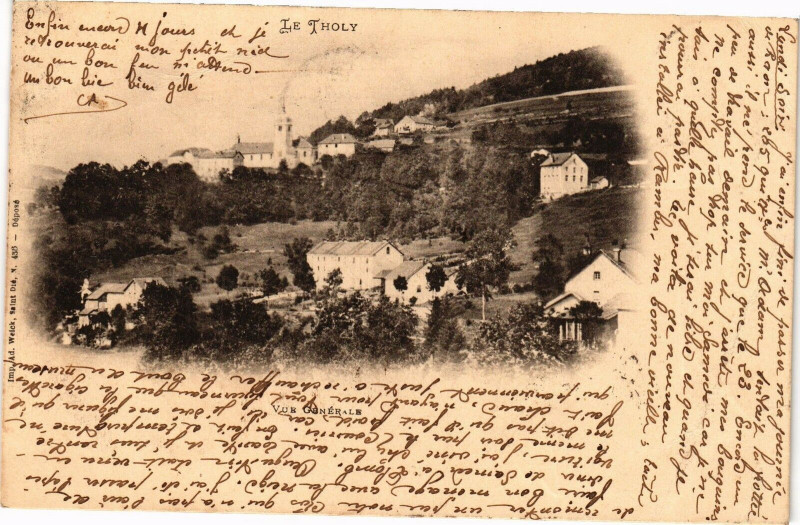 Carte postale ancienne Le Tholy au Tholy