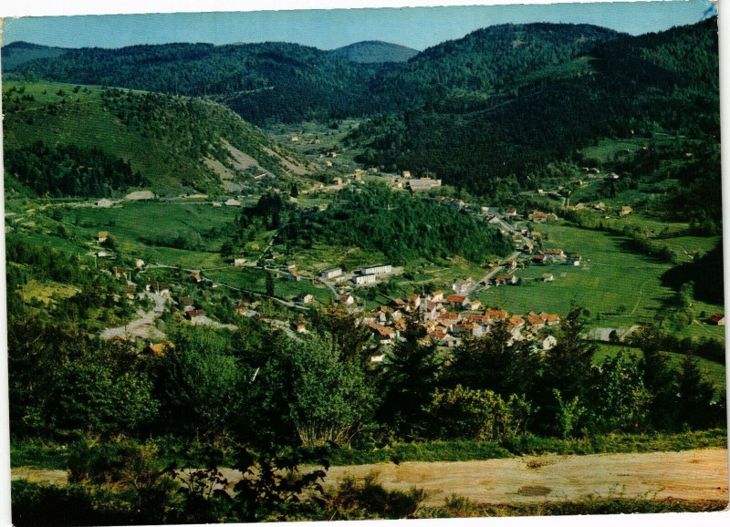 Carte postale ancienne Ventron - Vue générale à Ventron