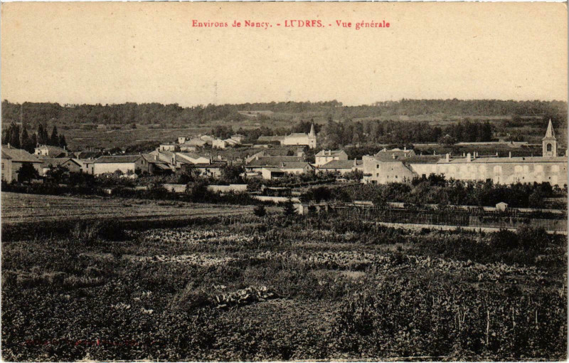 Carte postale ancienne Env. de Nancy Meurthe et Moselle à Nancy