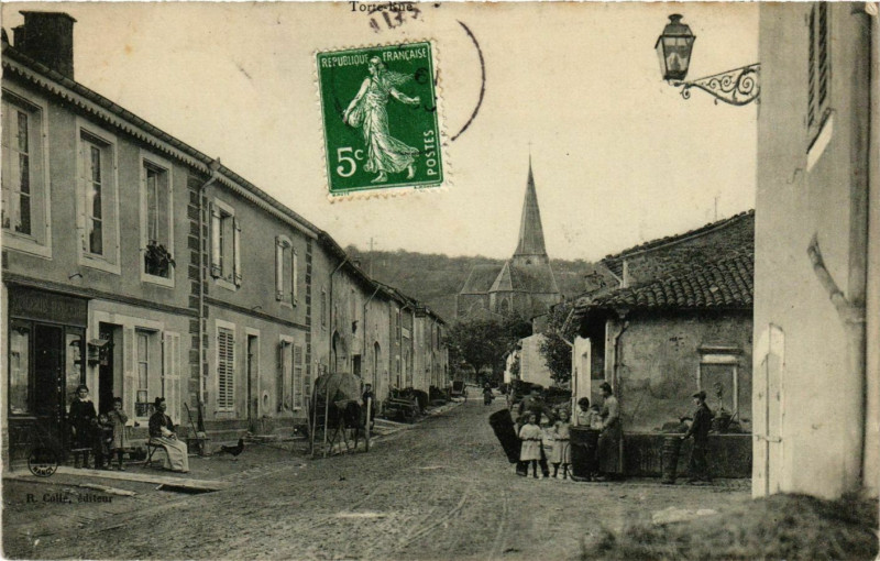 Carte postale ancienne Torte-Rue