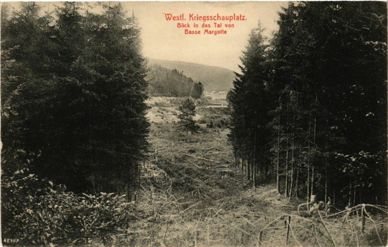 Carte postale ancienne Westlicher Kriegschauplatz