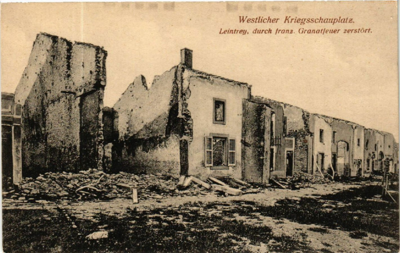 Carte postale ancienne Westlicher Kriegschauplatz