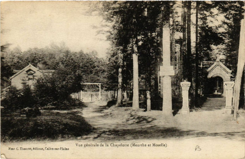 Carte postale ancienne Chapelotte - Vue Generale de la Chapelotte