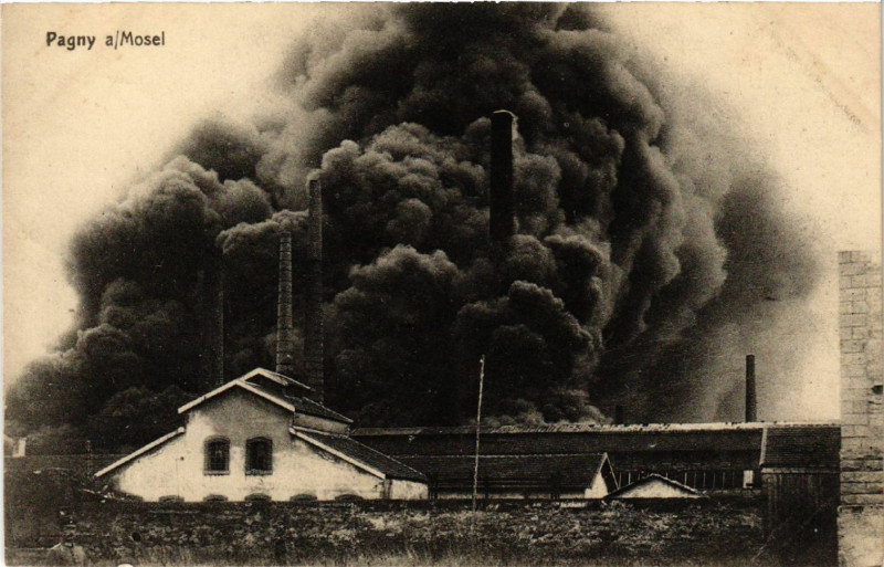 Carte postale ancienne Pagny a Mosel