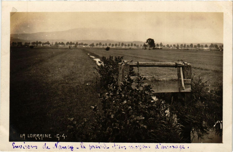 Carte postale ancienne Nancy - Environs - Scene à Nancy