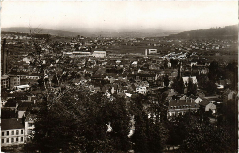 Carte postale ancienne Forbach - Vue Generale