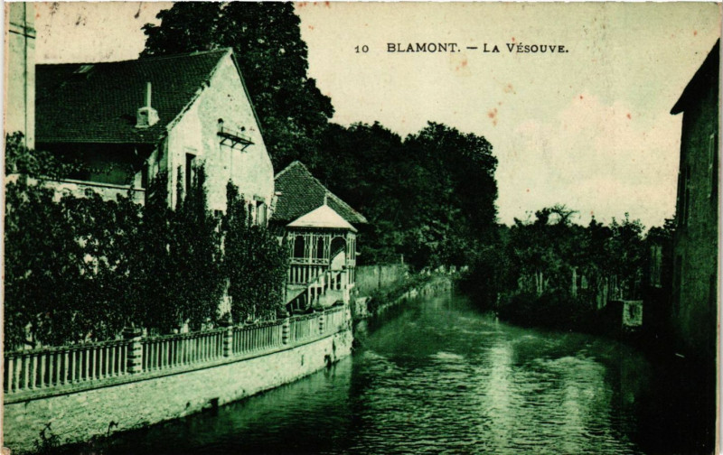 Carte postale ancienne Blamont - La Vésouve à Blâmont