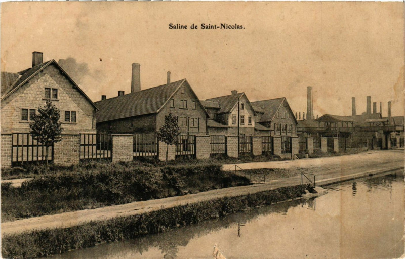 Carte postale ancienne Saint-Nicolas-du-Port - Saline de Saint-Nicolas