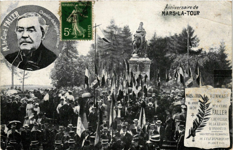 Carte postale ancienne Mars-la-Tour - Anniversaire de Mars-la-Tour à Mars-la-Tour
