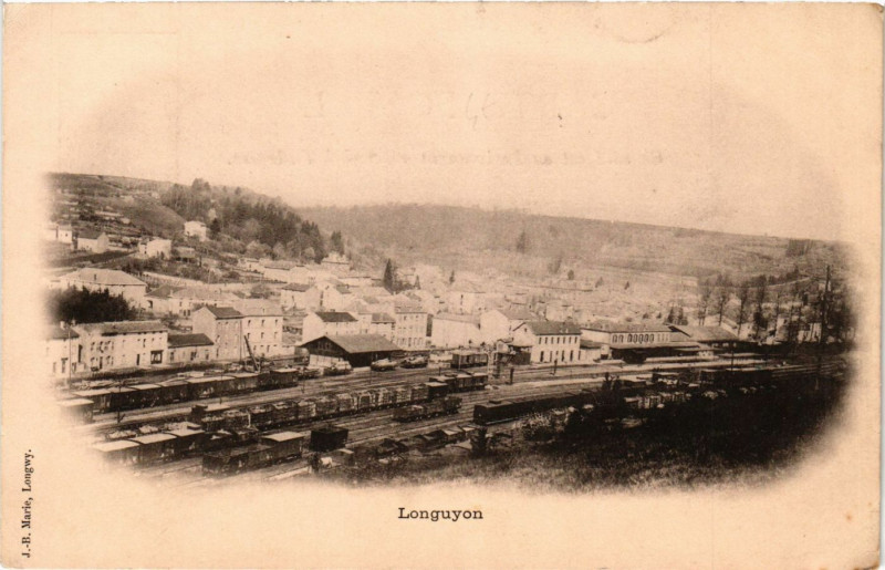 Carte postale ancienne Longuyon - Vue à Longuyon