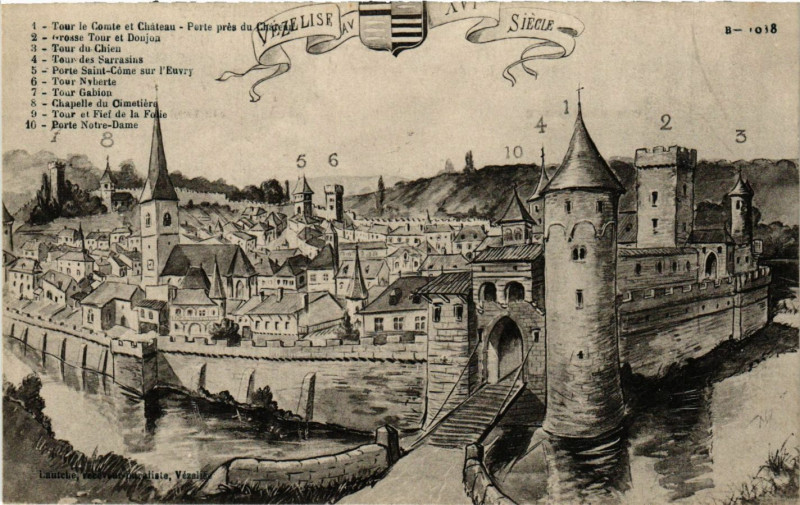 Carte postale ancienne Vezelise Siecle à Vézelise