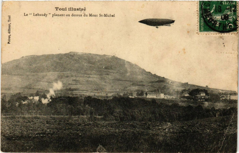Carte postale ancienne Toul Illustree - Le Lebaudy à Toul