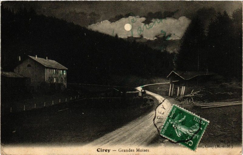 Carte postale ancienne Cirey - Grandes Moises